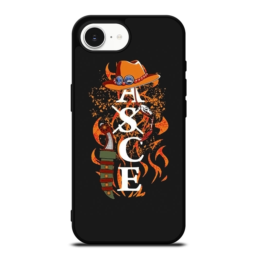 PORTGAS D ACE TATTOO ONE PIECE iPhone 16e Case Cover