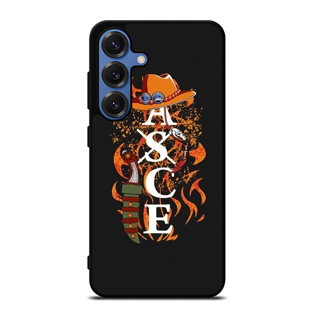 PORTGAS D ACE TATTOO ONE PIECE Samsung Galaxy S25 Case Cover