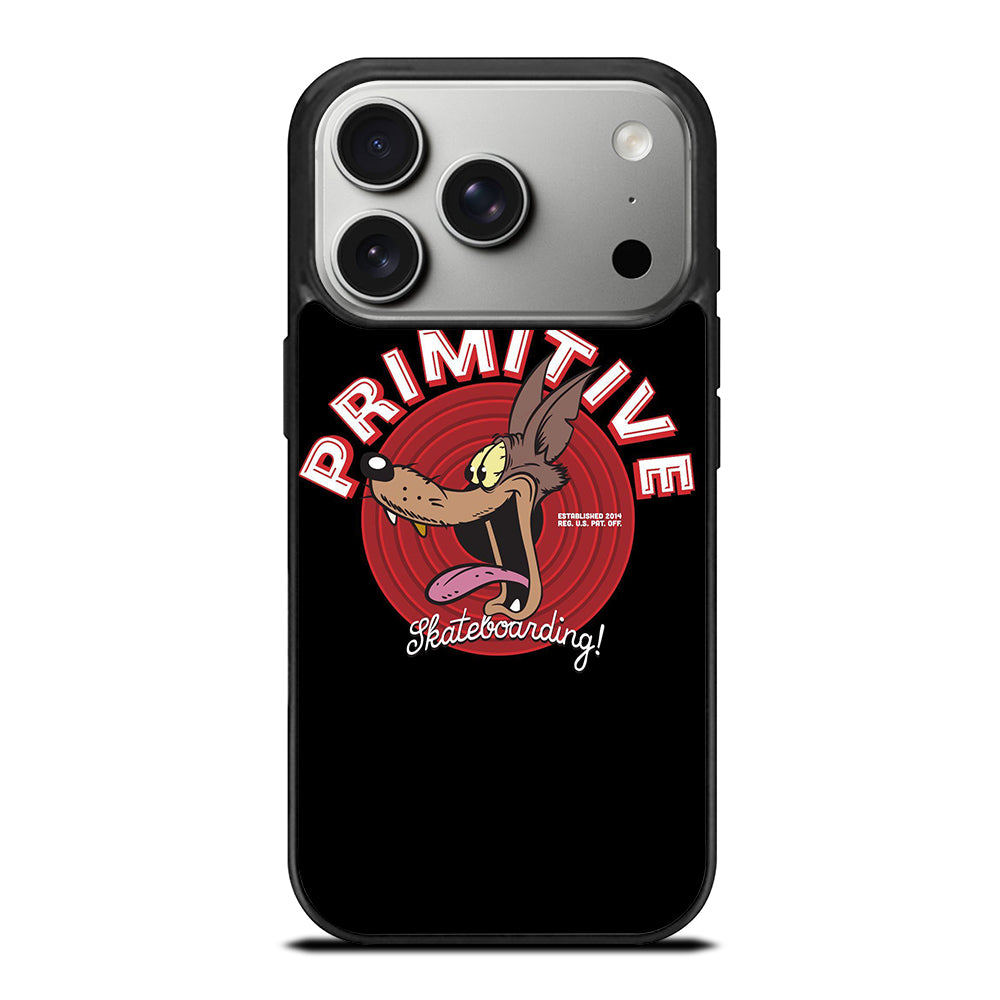 PRIMITIVE SKATEBOARDING CARTOON LOGO iPhone 17 Pro Case Cover