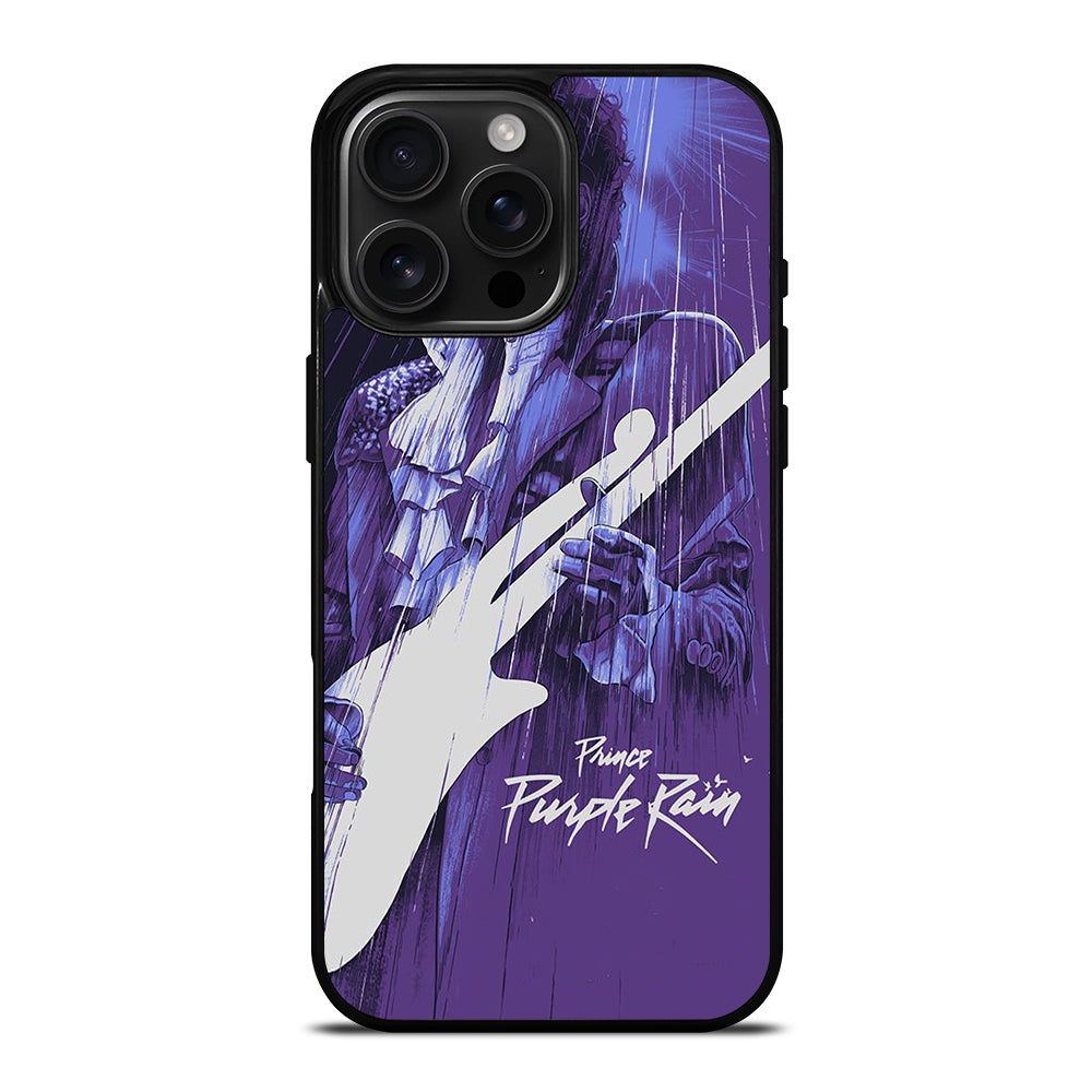 PRINCE PURPLE RAIN POSTER iPhone 16 Pro Max Case Cover