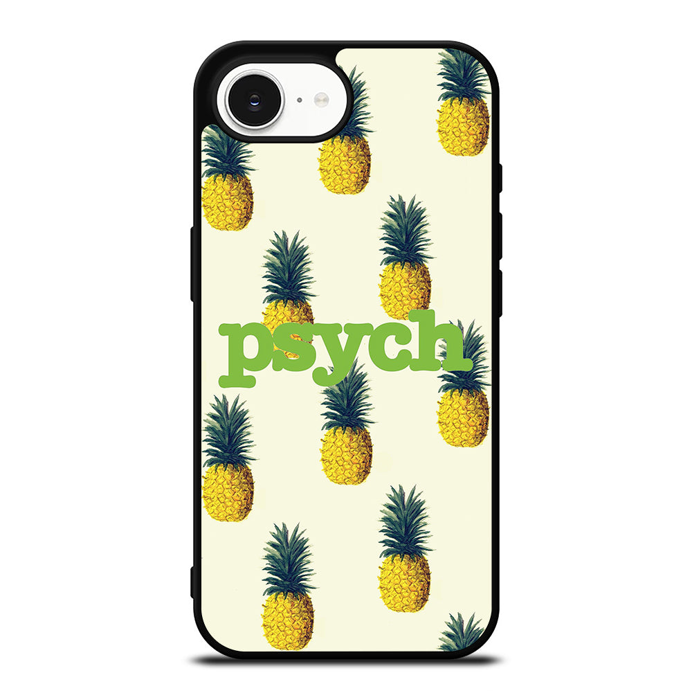 PSYCH PINEAPPLE PATTERN iPhone 16e Case Cover
