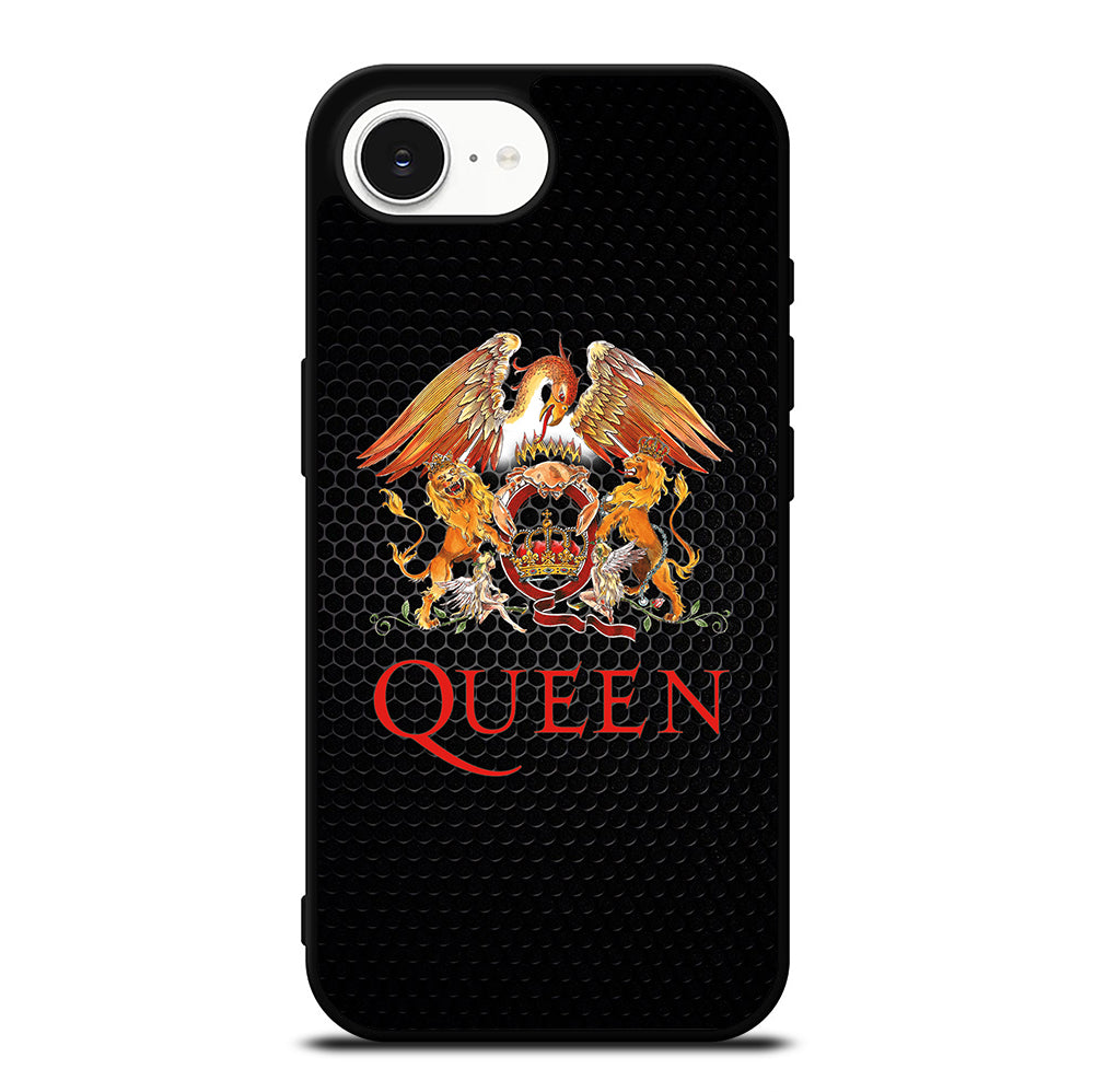 QUEEN BAND METAL LOGO iPhone 16e Case Cover