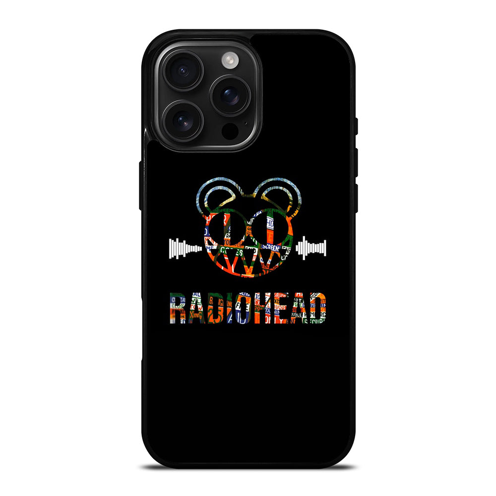 RADIOHEAD LOGO ART iPhone 16 Pro Max Case Cover – casecentro RADIOHEAD LOGO ART iPhone 16 Pro Max Case Cover – casecentro