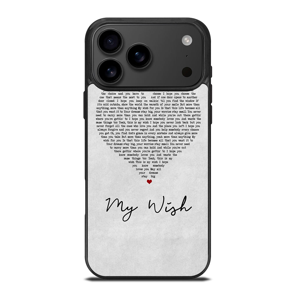 RASCAL FLATTS BAND LYRIC iPhone 17 Pro Max Case Cover