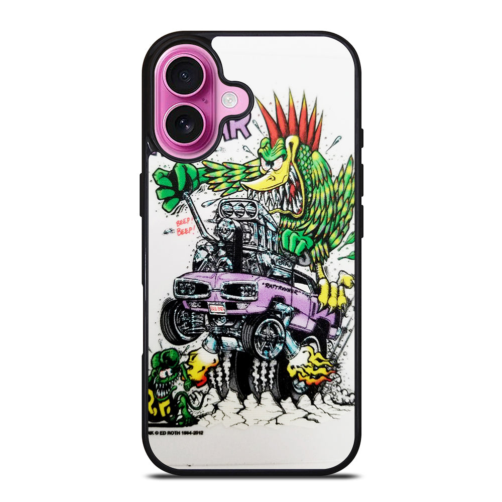 RAT FINK MIGHTY MOPAR iPhone 16 Plus Case Cover
