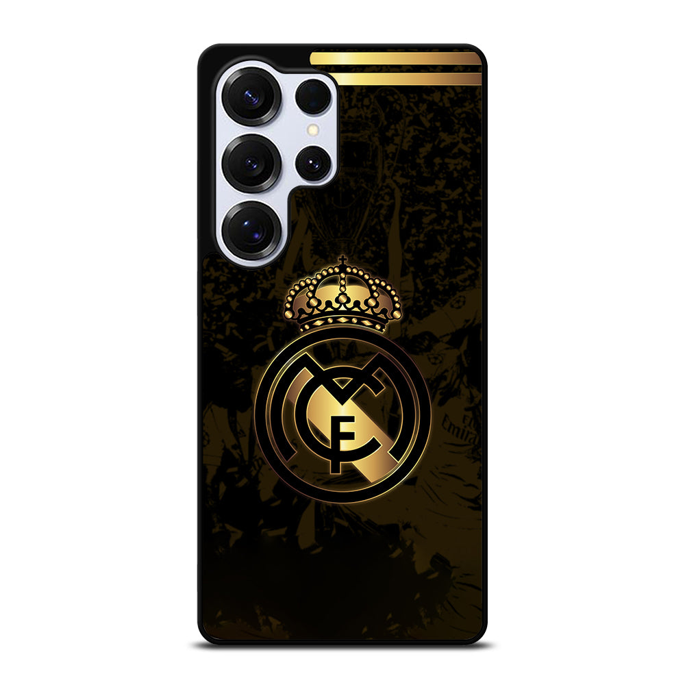 REAL MADRID FC GOLD LOGO Samsung Galaxy S26 Ultra Case Cover