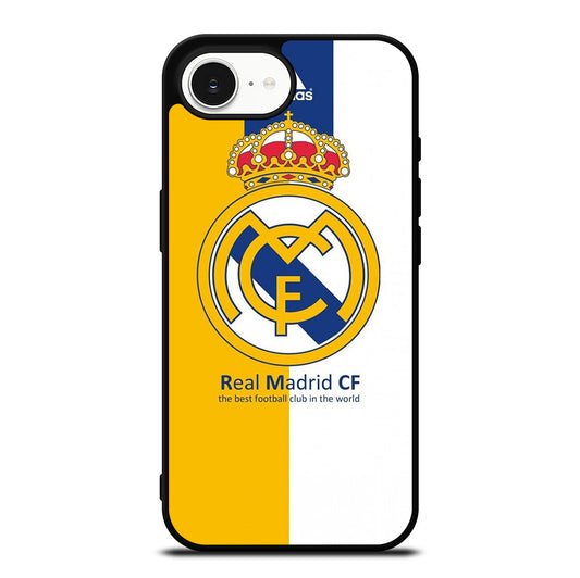 REAL MADRID FC LOGO iPhone 16e Case Cover