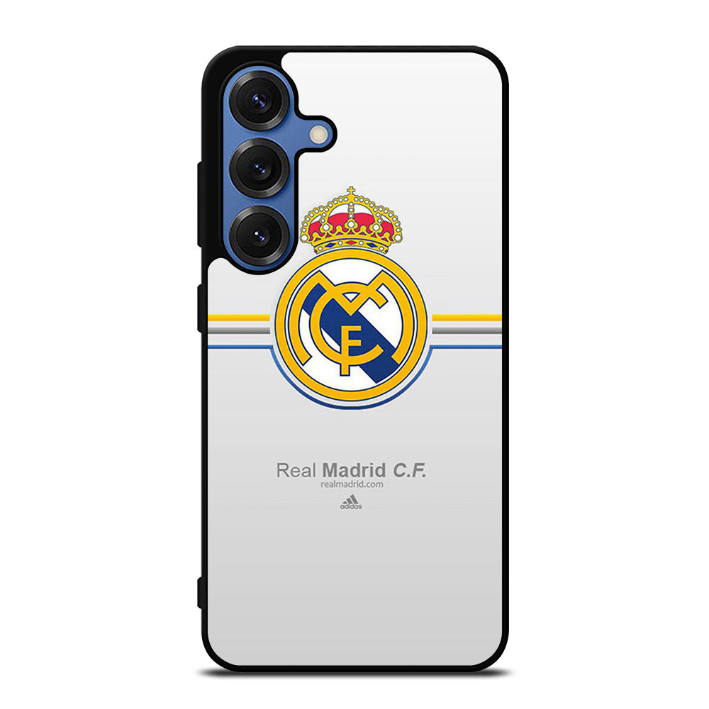 REAL MADRID FC STRIPE LOGO Samsung Galaxy S25 Case Cover