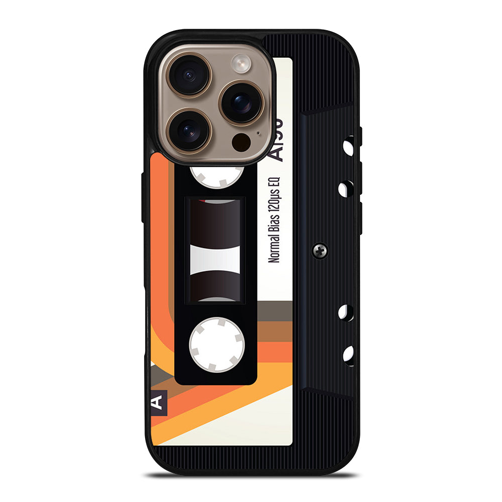 RETRO CASSETTE TAPE VINTAGE 2 iPhone 16 Pro Case Cover
