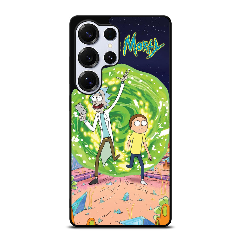 RICK AND MORTY IN PORTAL Samsung Galaxy S25 Ultra Case Cover
