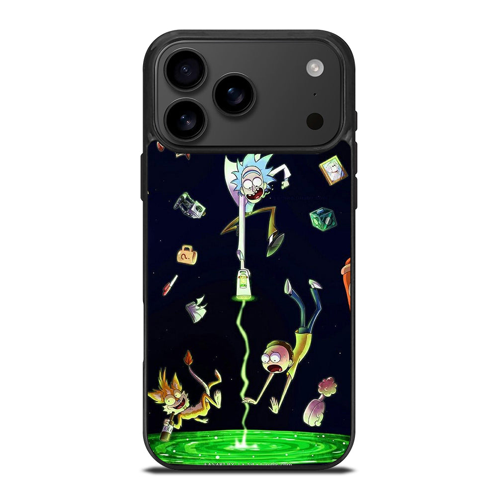 RICK AND MORTY PORTAL iPhone 17 Pro Max Case Cover