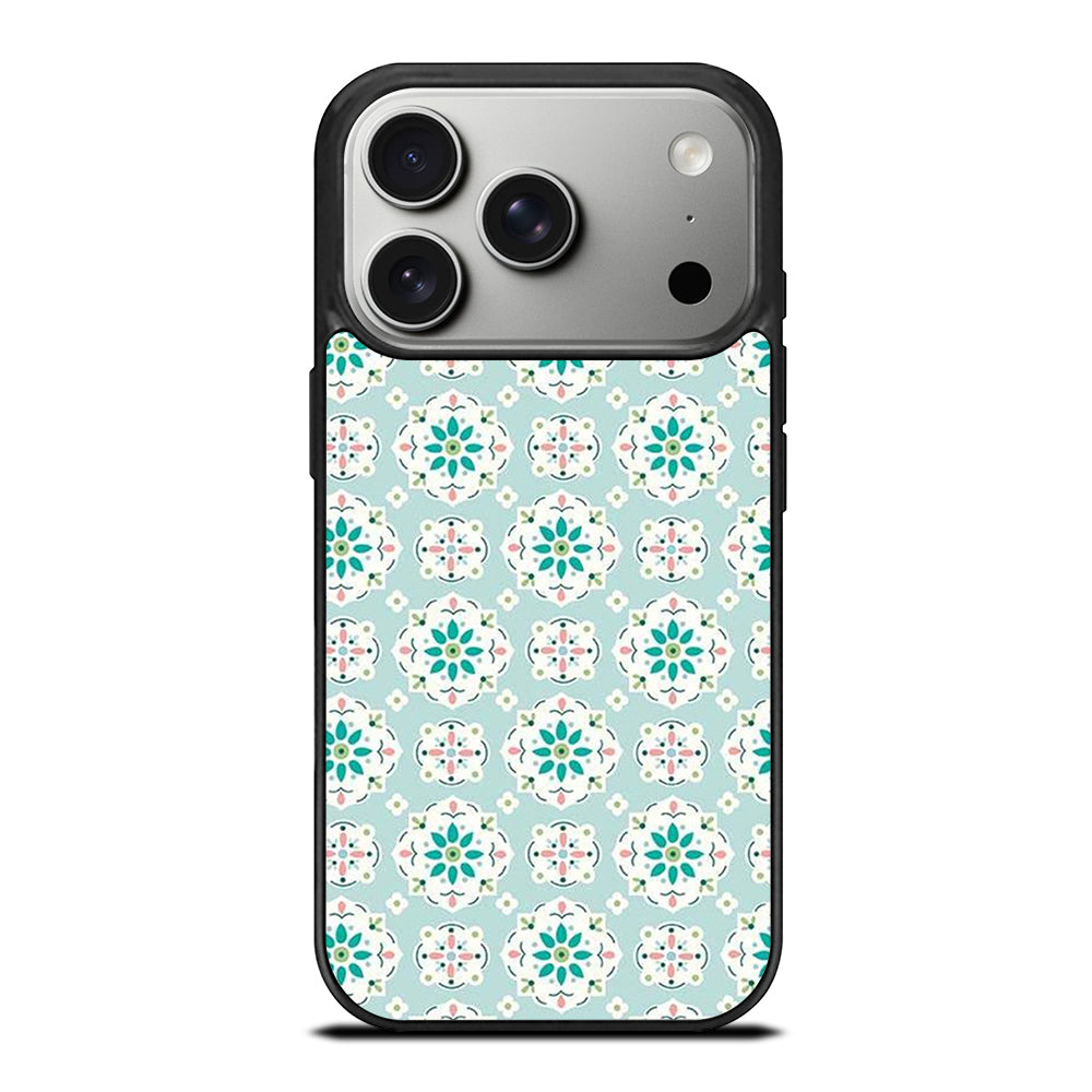 RILEY BLAKE BLUE PATTERN iPhone 17 Pro Case Cover