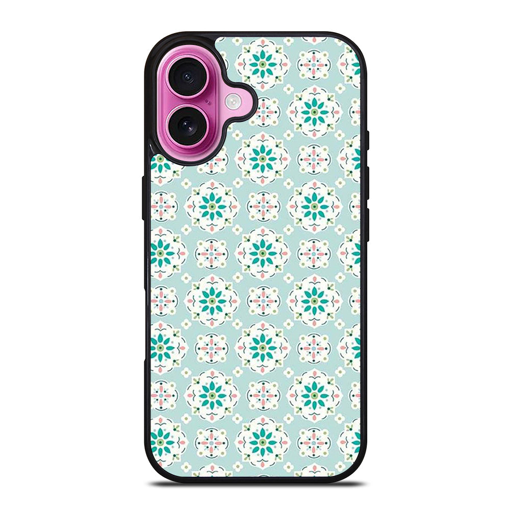 RILEY BLAKE BLUE PATTERN iPhone 16 Plus Case Cover
