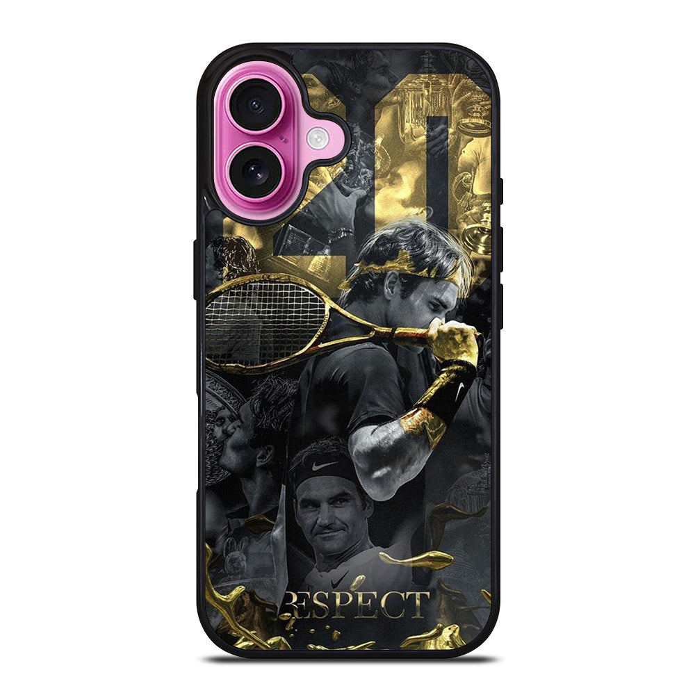 ROGER FEDERER TENNIS 2 iPhone 16 Plus Case Cover