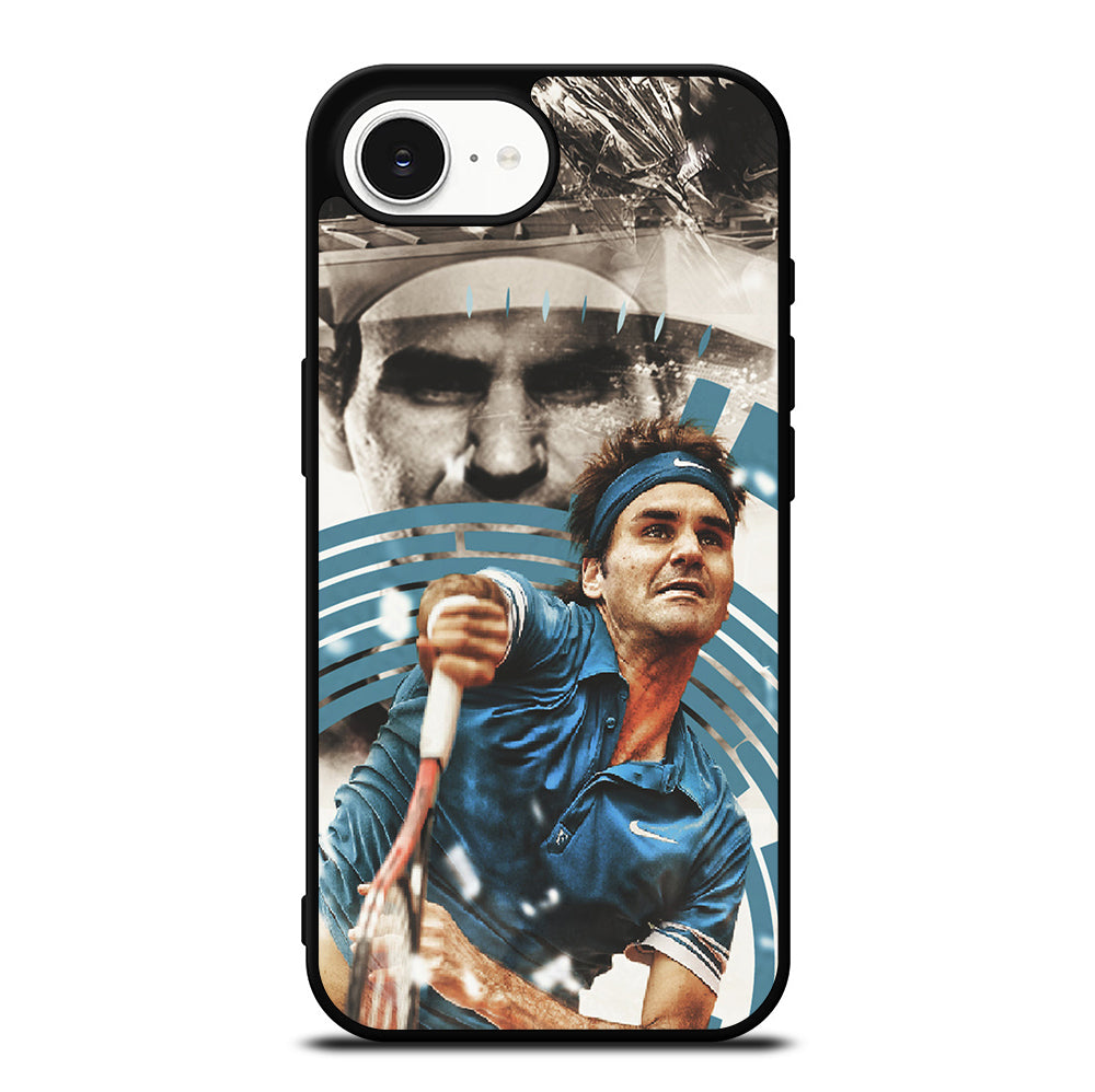 ROGER FEDERER TENNIS iPhone 16e Case Cover