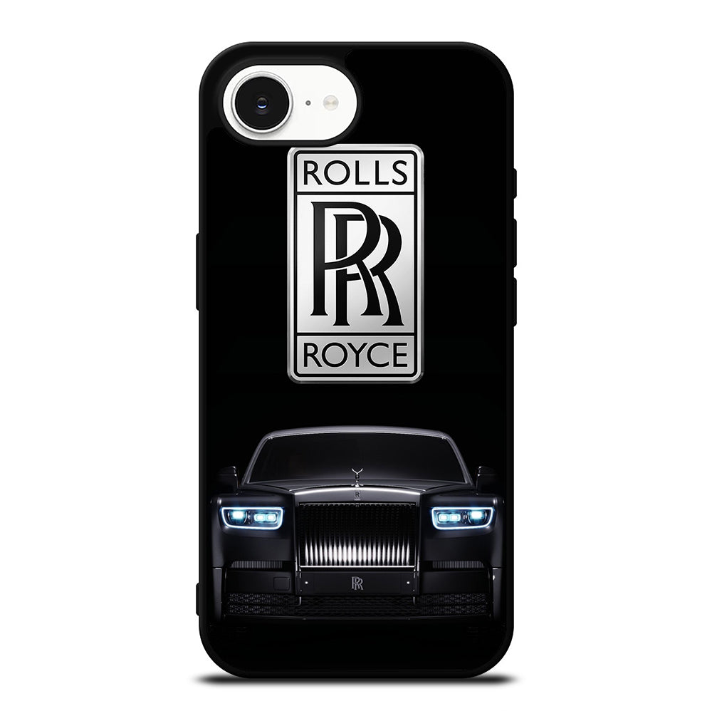 ROLLS ROYCE BLACK CAR iPhone 16e Case Cover