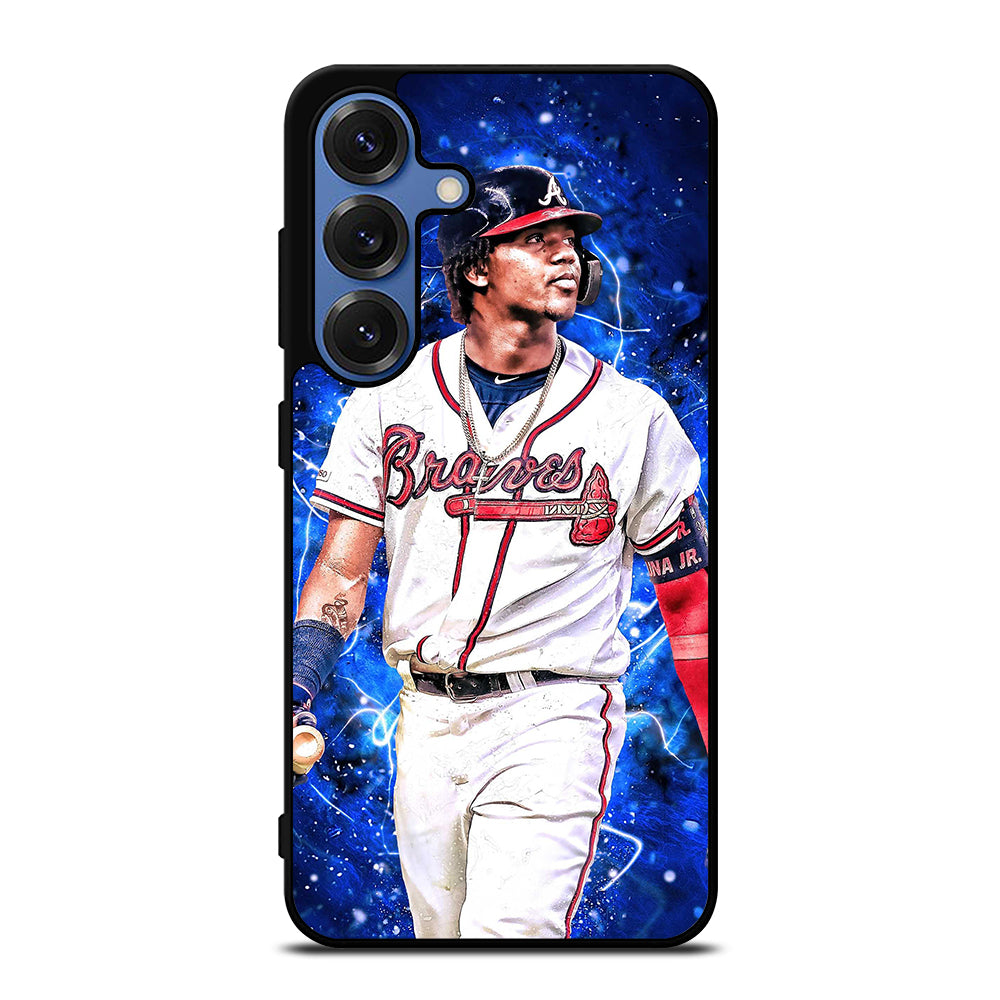 RONALD ACUNA JR ATLANTA BRAVES BASEBALL Samsung Galaxy S25 Case Cover