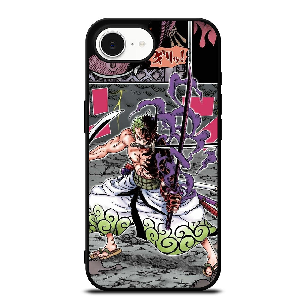 RORONOA ZORO ONE PIECE COMIC iPhone 16e Case Cover