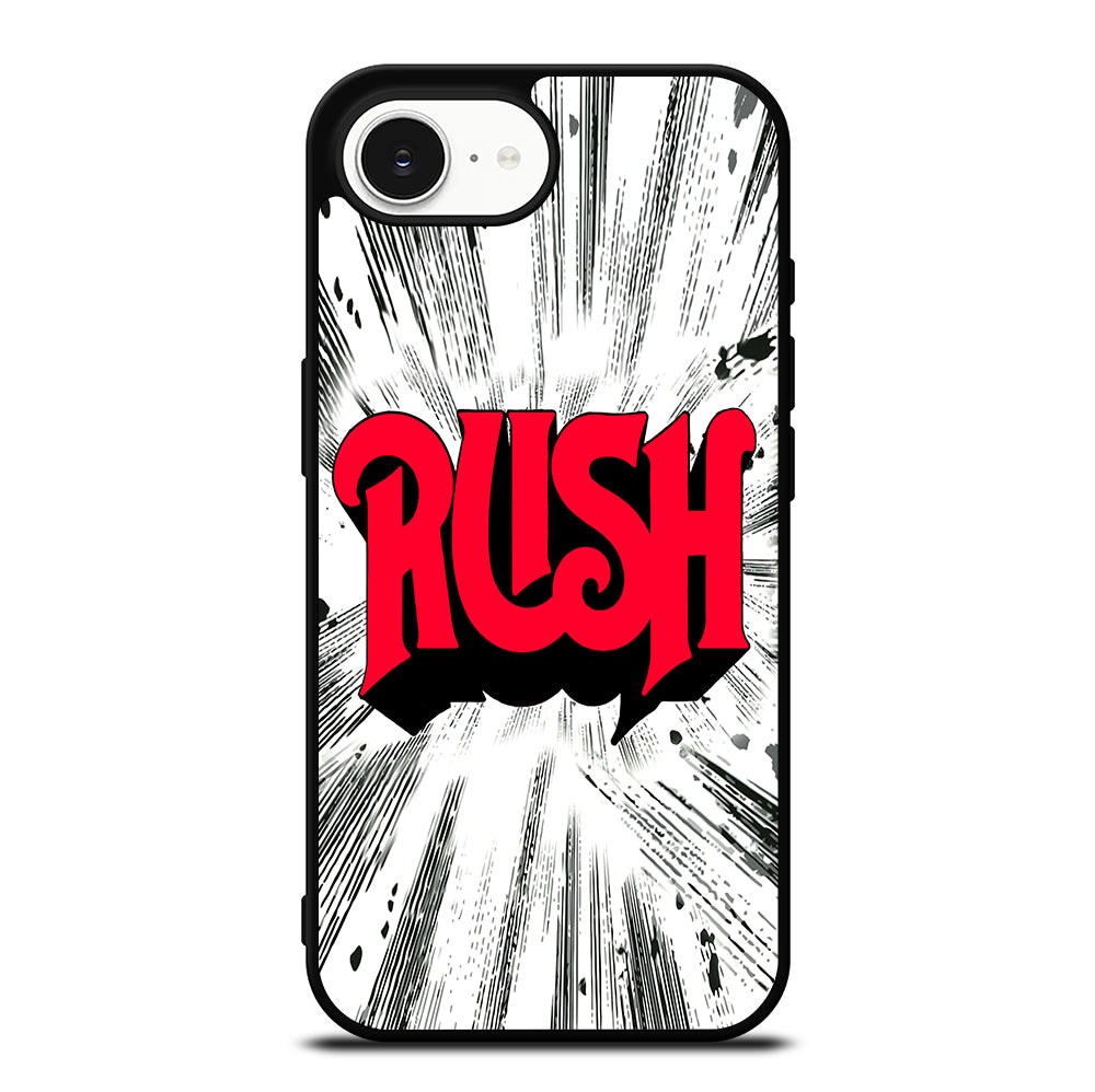 RUSH ROCK BAND LOGO iPhone 16e Case Cover