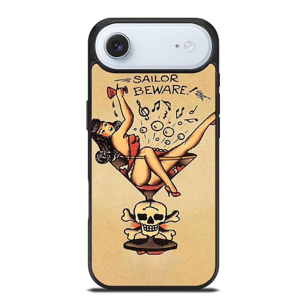 SAILOR JERRY BEWARE TATTOO iPhone Air Case Cover