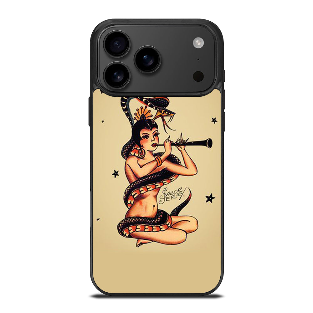 SAILOR JERRY GIRLL TATTOO 2 iPhone 17 Pro Max Case Cover