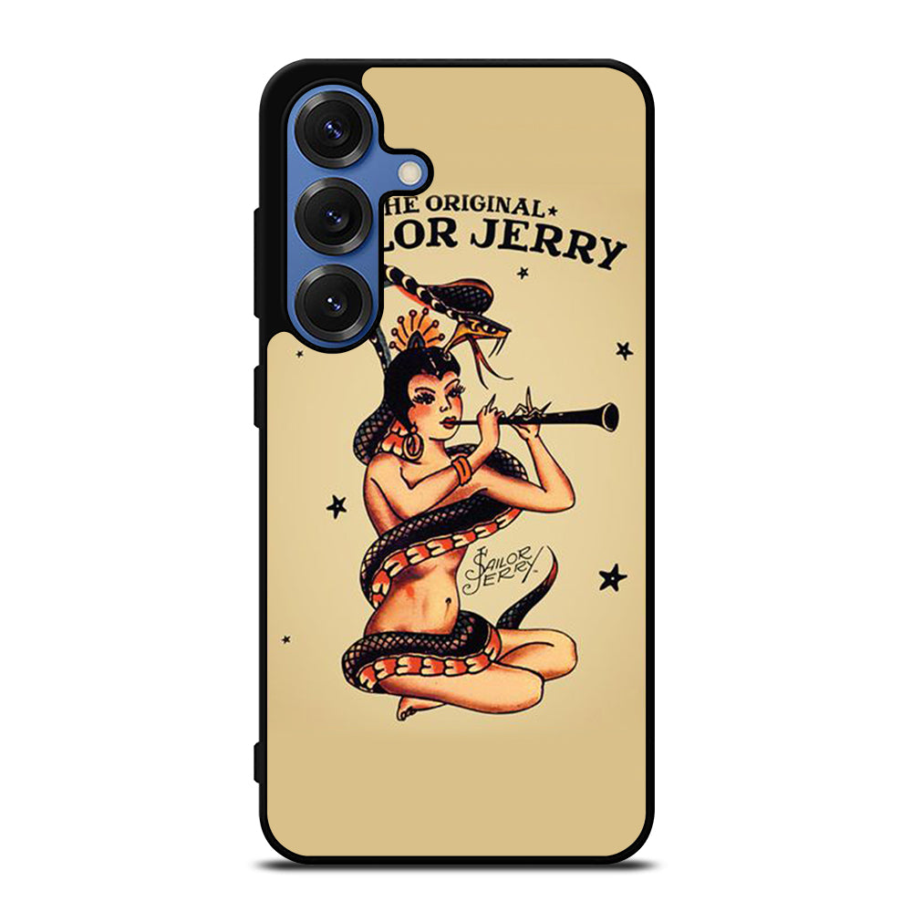 SAILOR JERRY GIRLL TATTOO 2 Samsung Galaxy S25 Case Cover