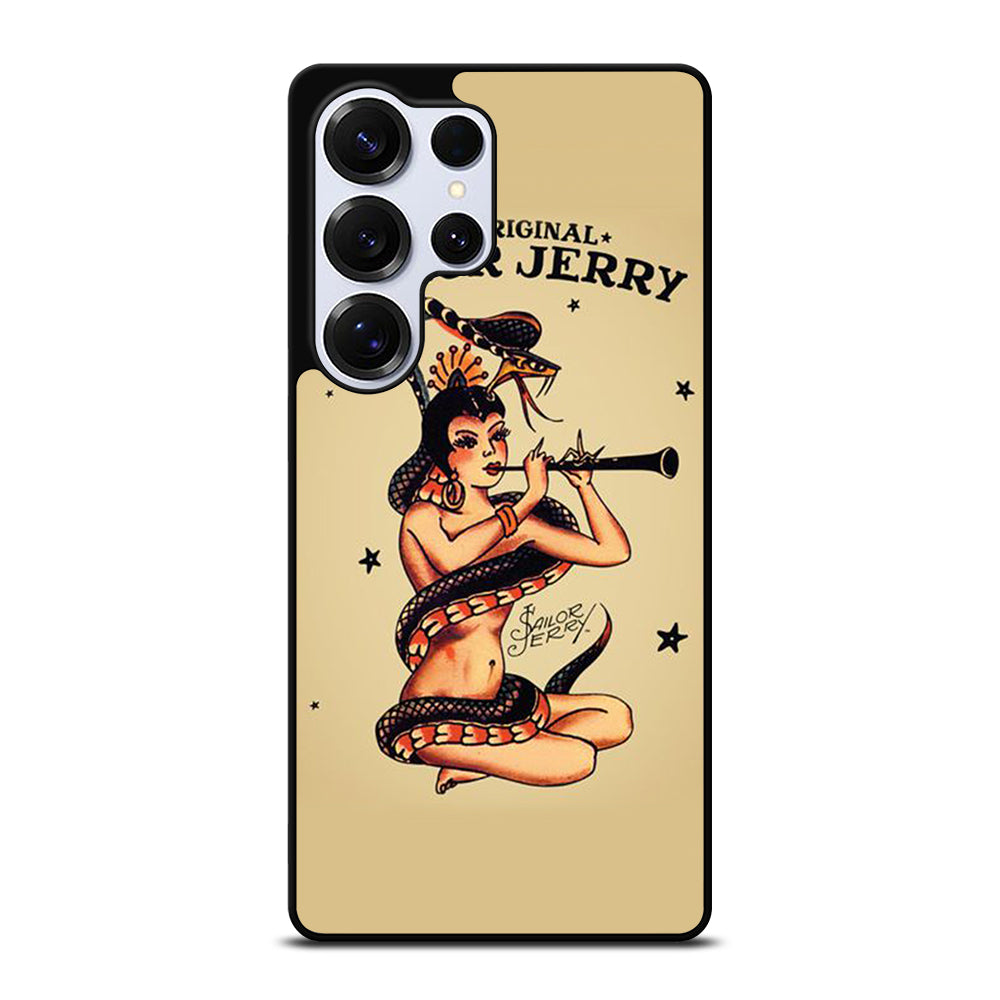 SAILOR JERRY GIRLL TATTOO 2 Samsung Galaxy S25 Ultra Case Cover