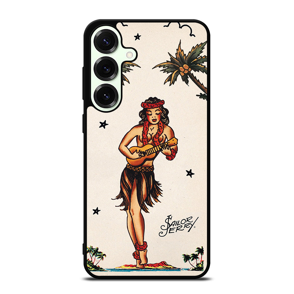 SAILOR JERRY GIRL TATTOO Samsung Galaxy S25 Plus Case Cover