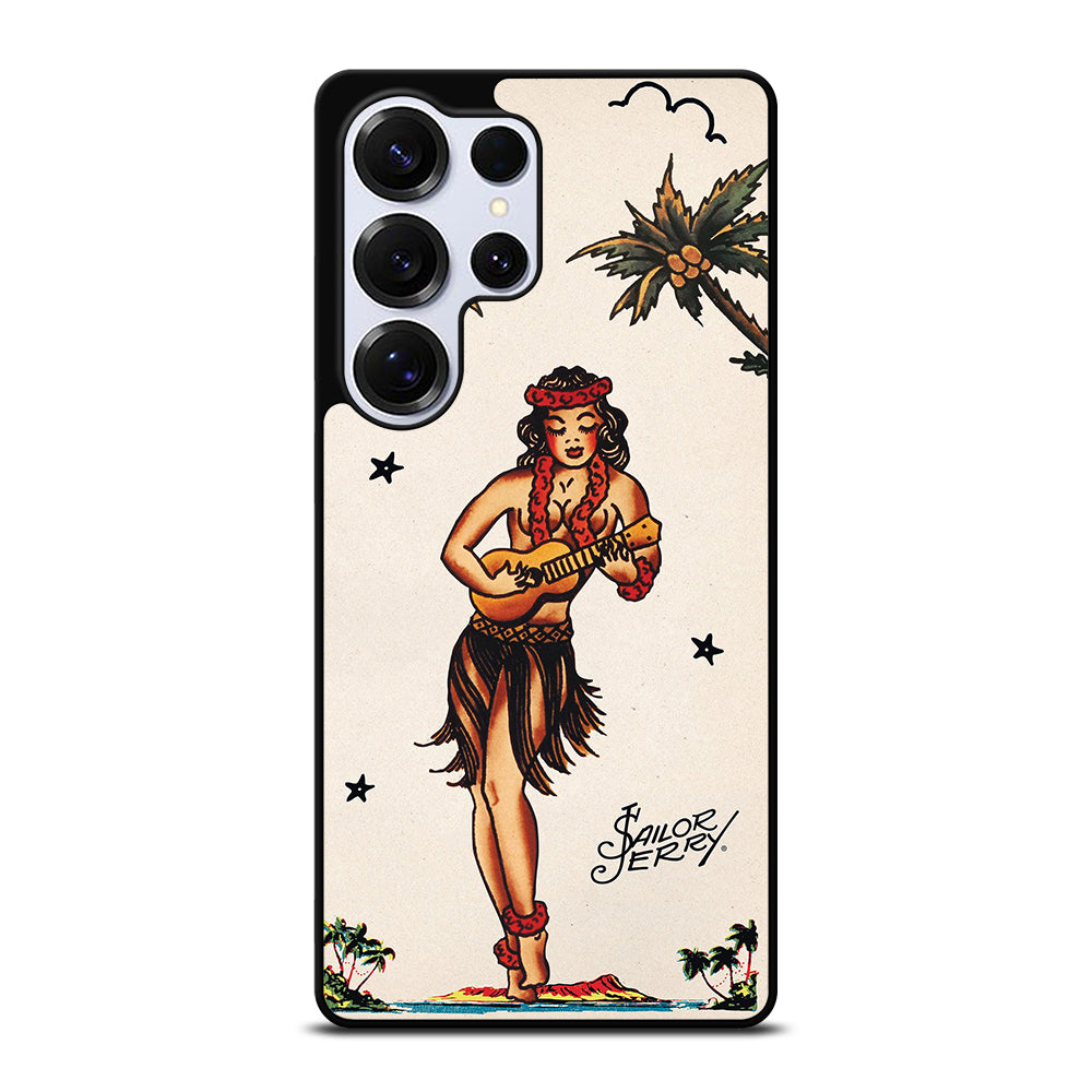 SAILOR JERRY GIRL TATTOO Samsung Galaxy S25 Ultra Case Cover