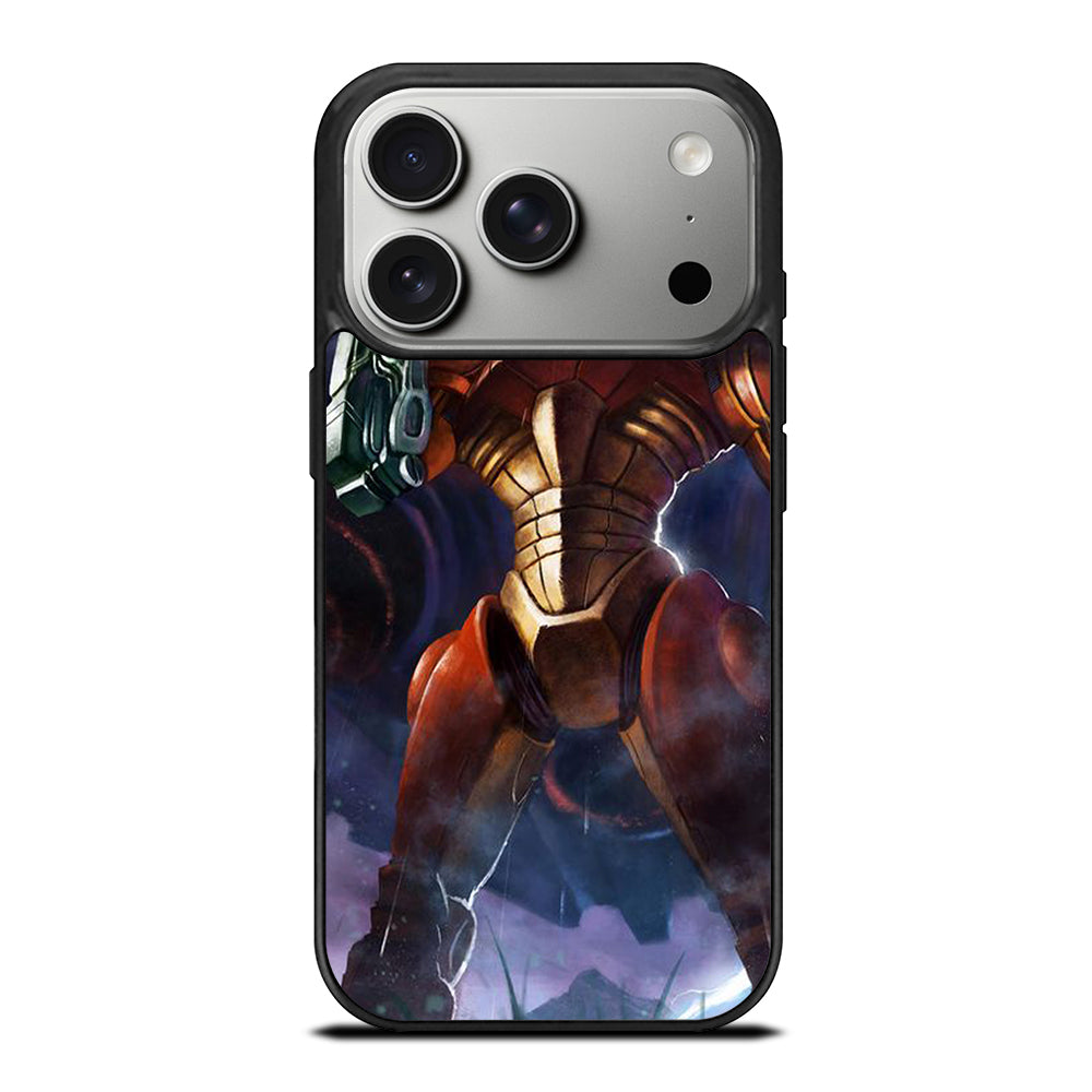 SAMUS ARAN METROID ART iPhone 17 Pro Case Cover