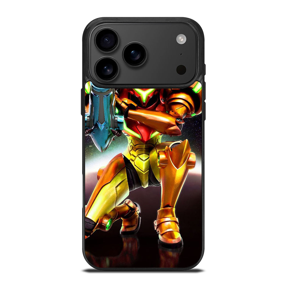 SAMUS ARAN METROID CARTOON iPhone 17 Pro Max Case Cover