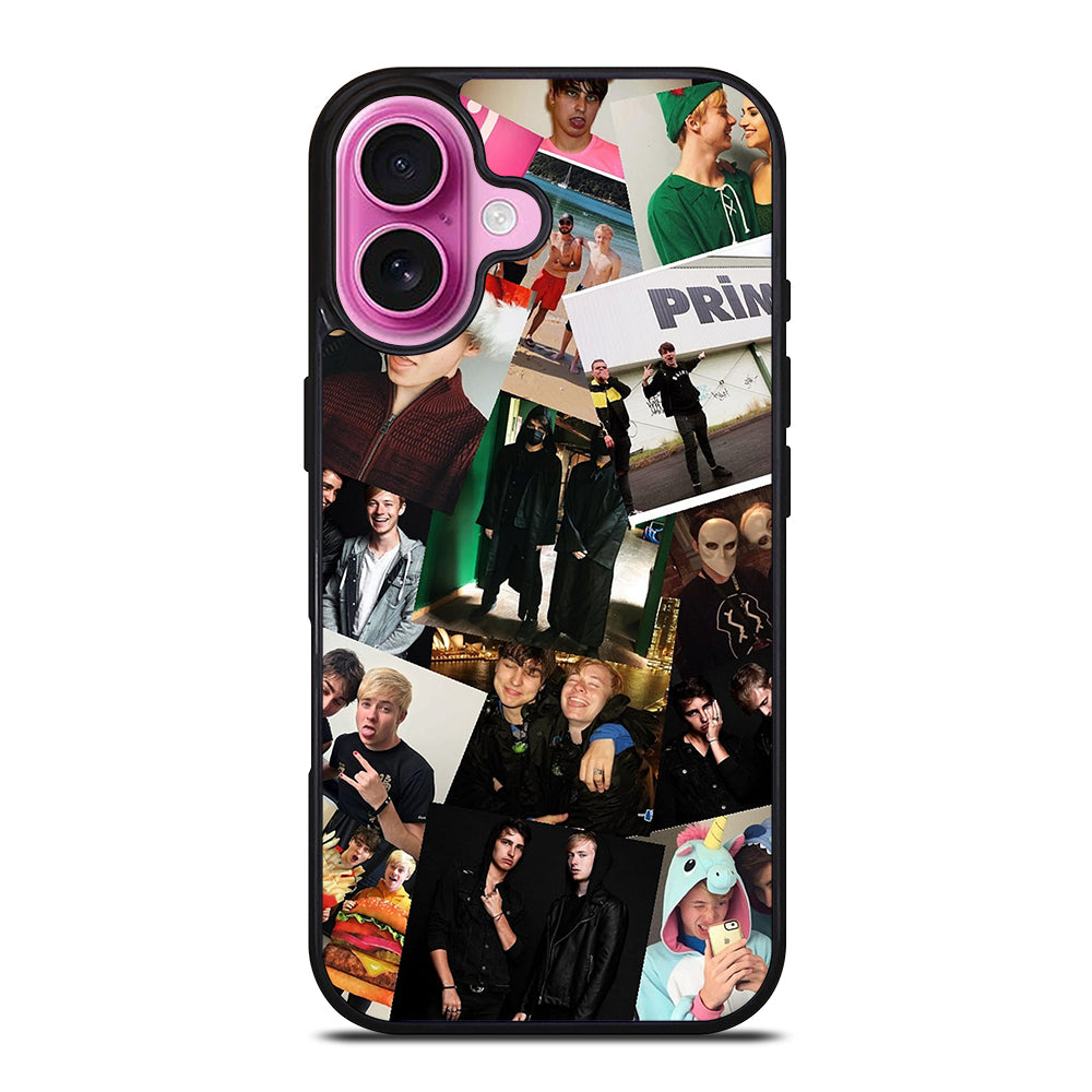 SAM AND COLBY XPLR COLLAGE iPhone 16 Plus Case Cover
