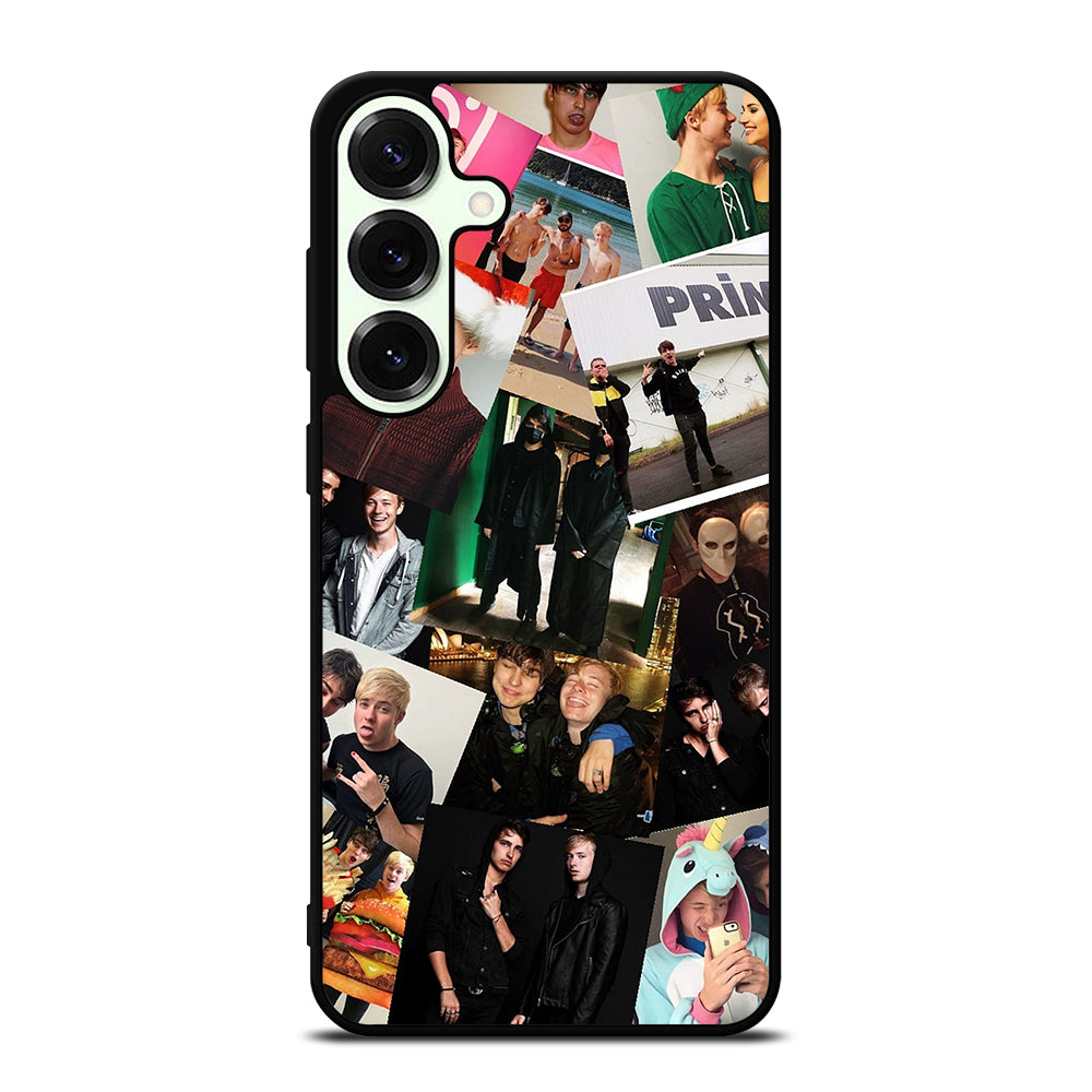 SAM AND COLBY XPLR COLLAGE Samsung Galaxy S25 Plus Case Cover
