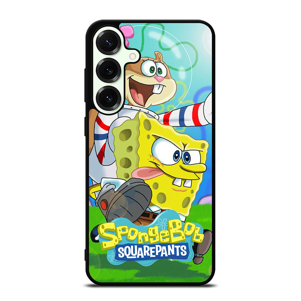 SANDY SQUIRREL AND SPONGEBOB SQUAREPANTS Samsung Galaxy S25 Plus Case Cover