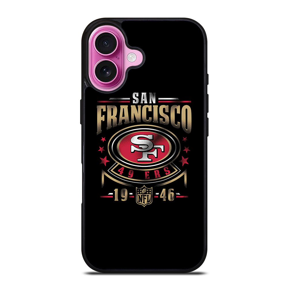 SAN FRANCISCO 49ERS NFL 1 iPhone 16 Plus Case Cover