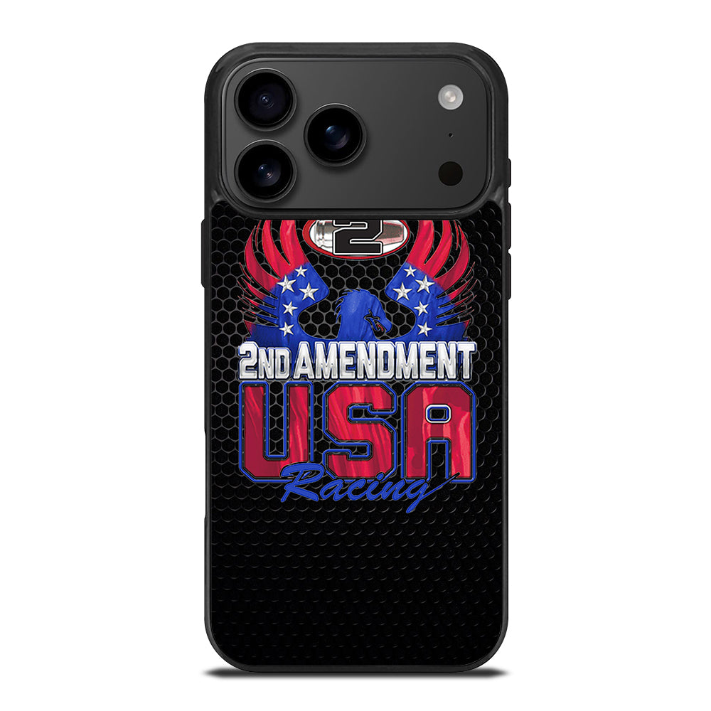 SECOND AMENDMENT LOGO METAL LOGO 2 iPhone 17 Pro Max Case Cover