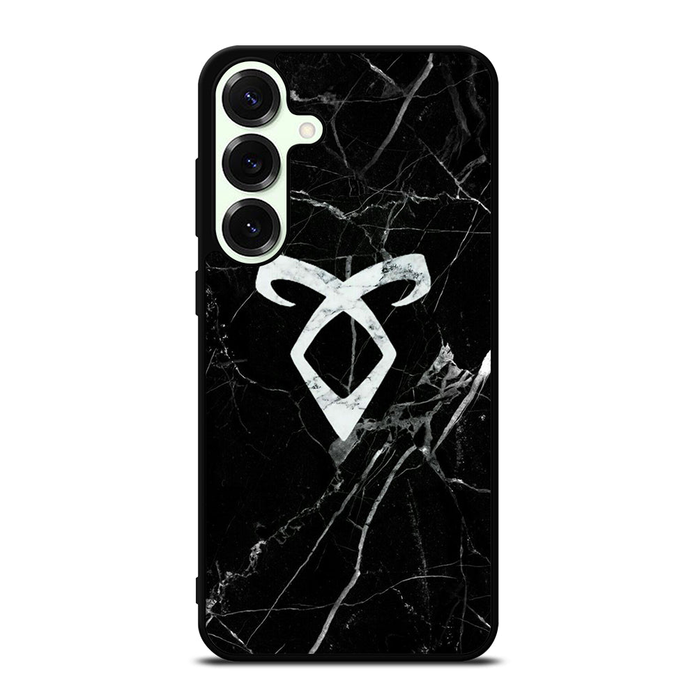 SHADOWHUNTER ANGELIC MARBLE LOGO Samsung Galaxy S25 Plus Case Cover