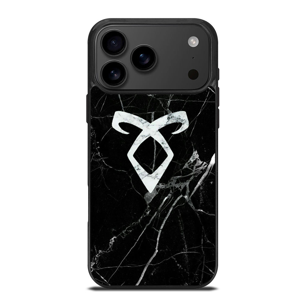 SHADOWHUNTER ANGELIC MARBLE LOGO iPhone 17 Pro Max Case Cover