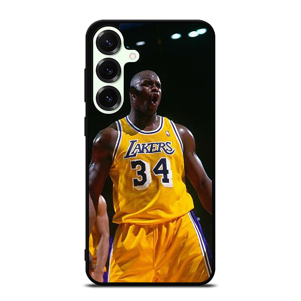 SHAQUILLE O'NEAL 34 LA LAKERS NBA Samsung Galaxy S25 Plus Case Cover