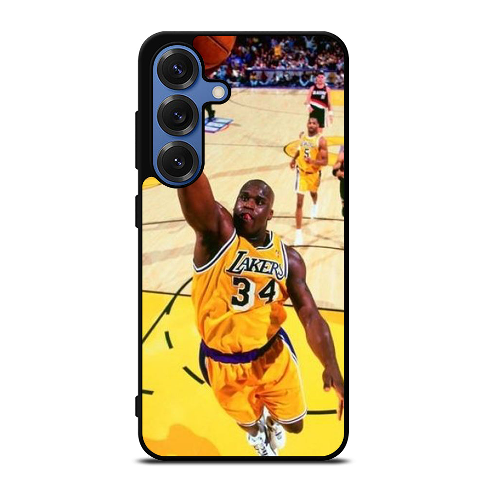 SHAQUILLE O'NEAL LA LAKERS NBA DUNK Samsung Galaxy S25 Case Cover