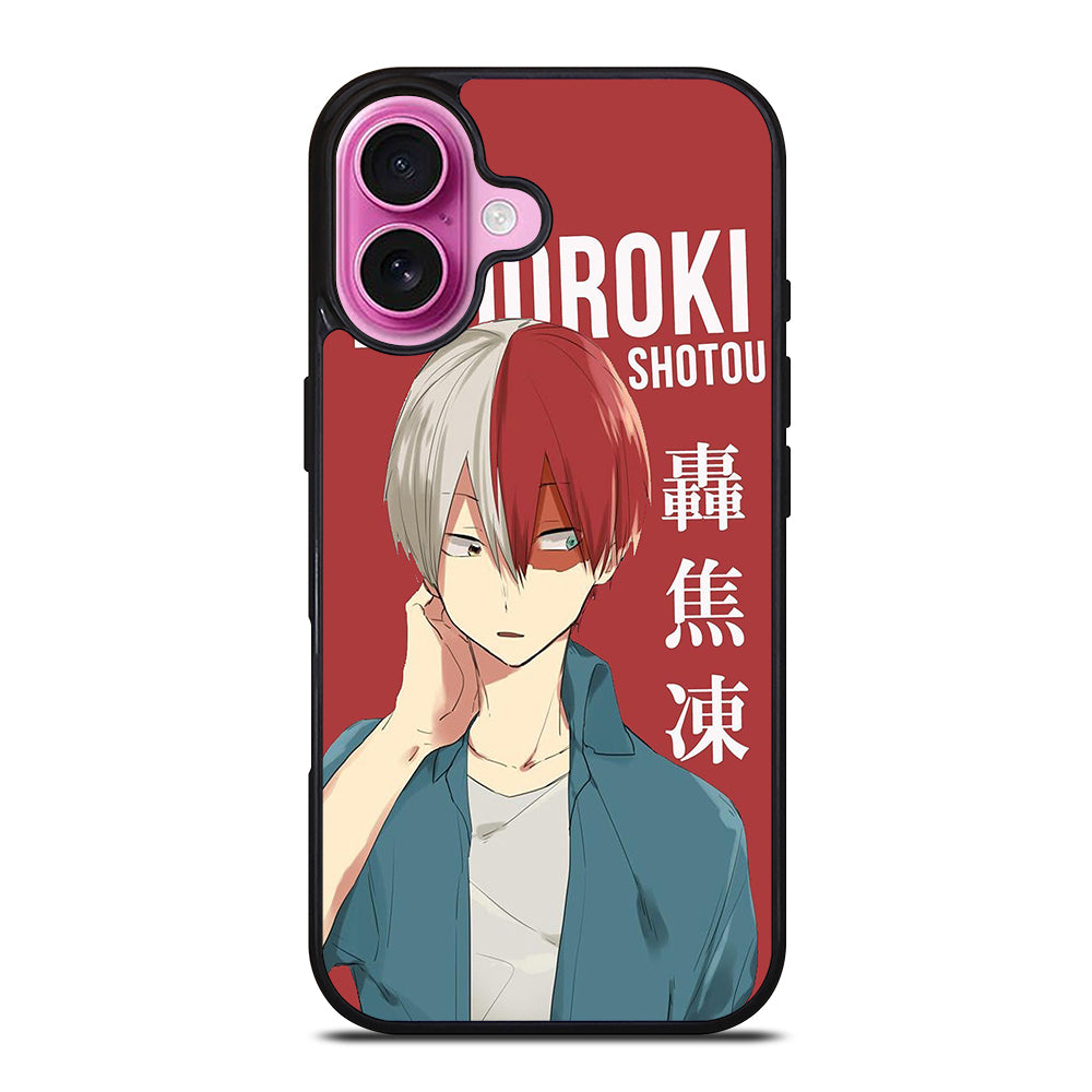 SHOTO TODOROKI COOL MY HERO ACADEMIA iPhone 16 Plus Case Cover