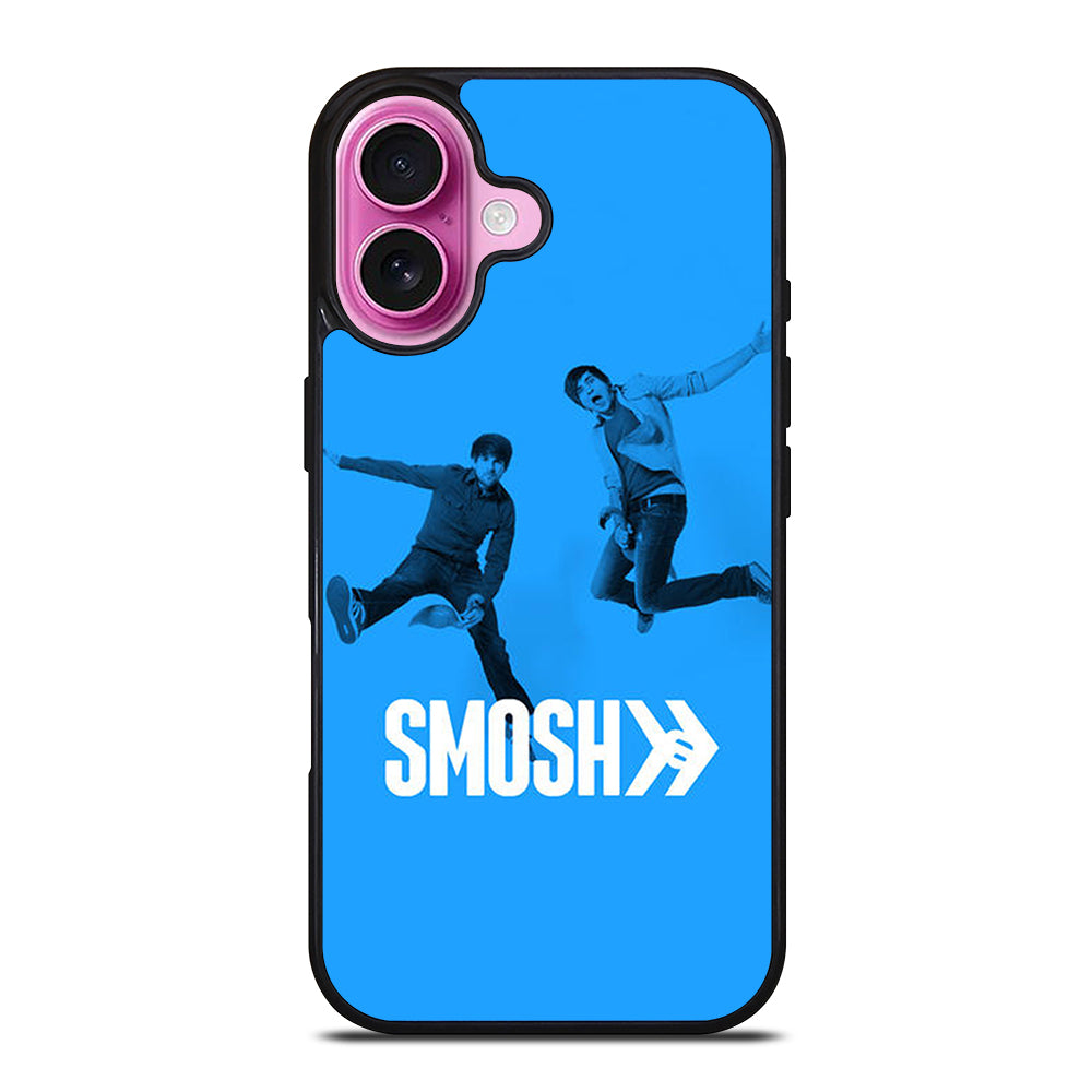 SMOSH LOGO BLUE iPhone 16 Plus Case Cover