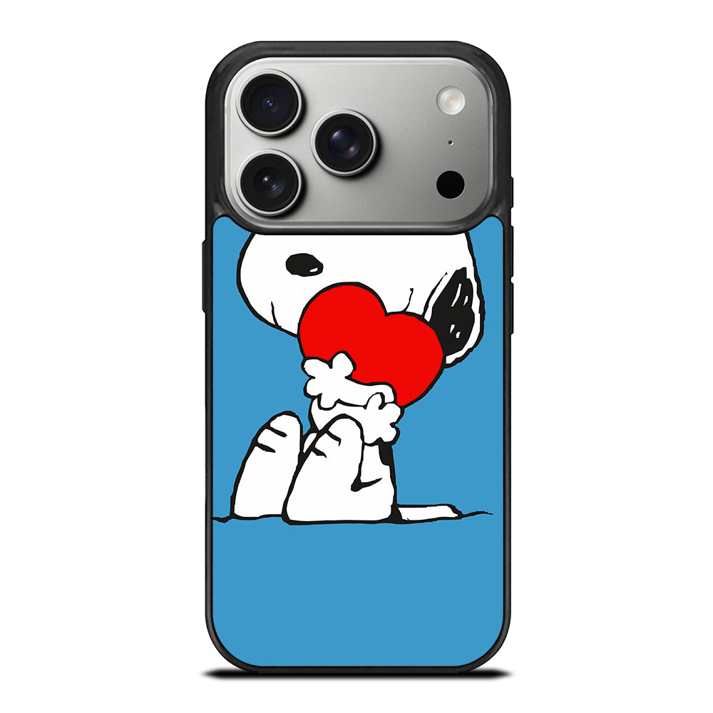 SNOOPY DOG POCKET LOVE iPhone 17 Pro Case Cover