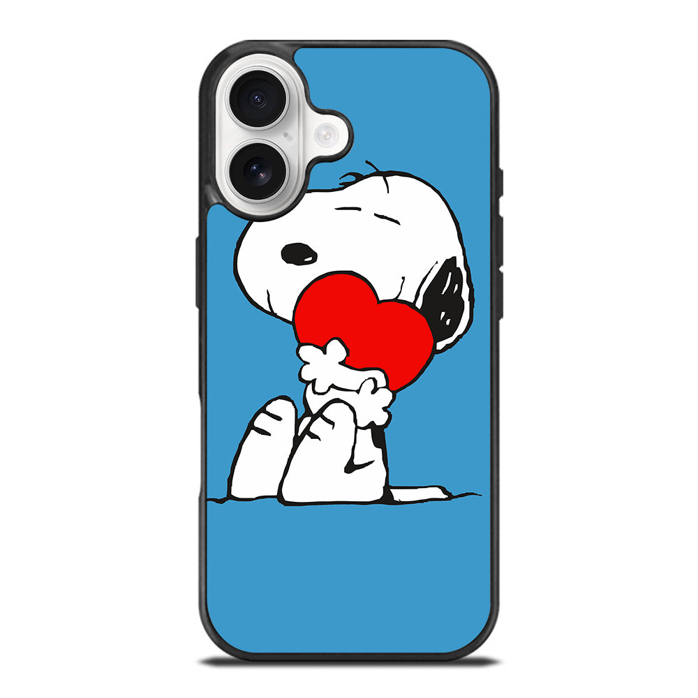 SNOOPY DOG POCKET LOVE iPhone 17 Case Cover