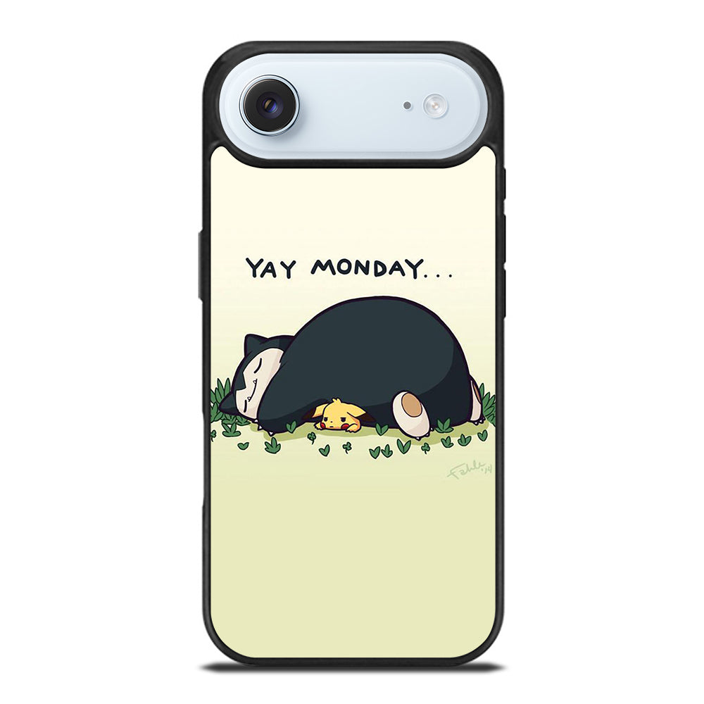 SNORLAX AND PIKACHU POKEMON iPhone Air Case Cover