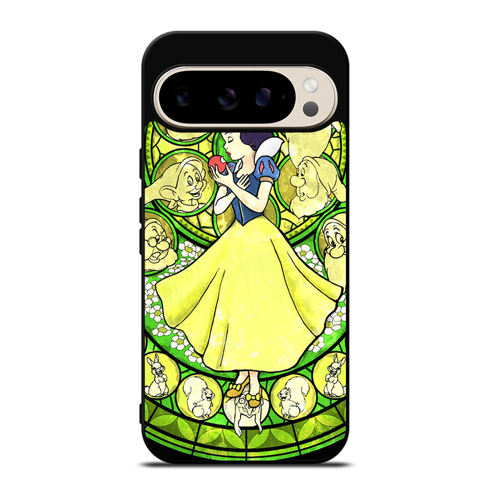 SNOW WHITE DISNEY STAINED GLASS Google Pixel 9 Pro Case Cover