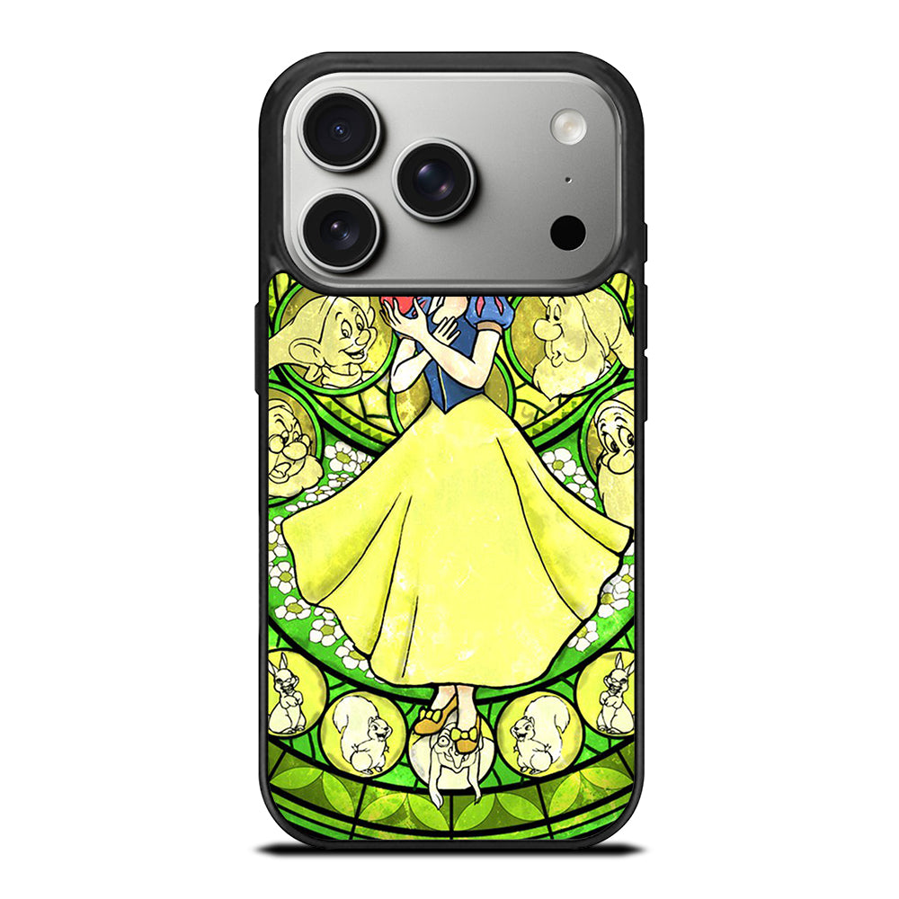 SNOW WHITE DISNEY STAINED GLASS iPhone 17 Pro Case Cover