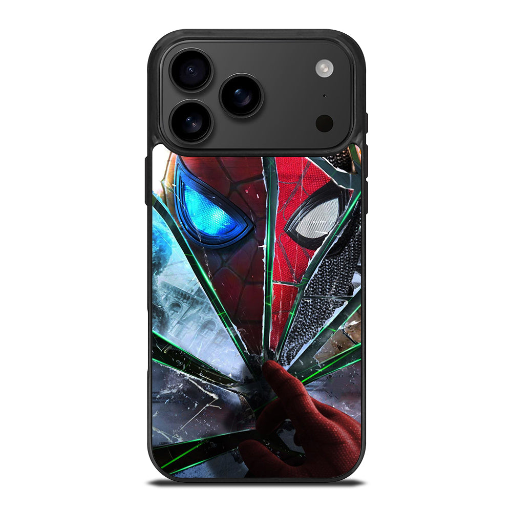 SPIDERMAN MIRROR FACE iPhone 17 Pro Max Case Cover