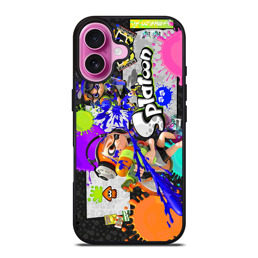 SPLATOON GAME iPhone 16 Plus Case Cover