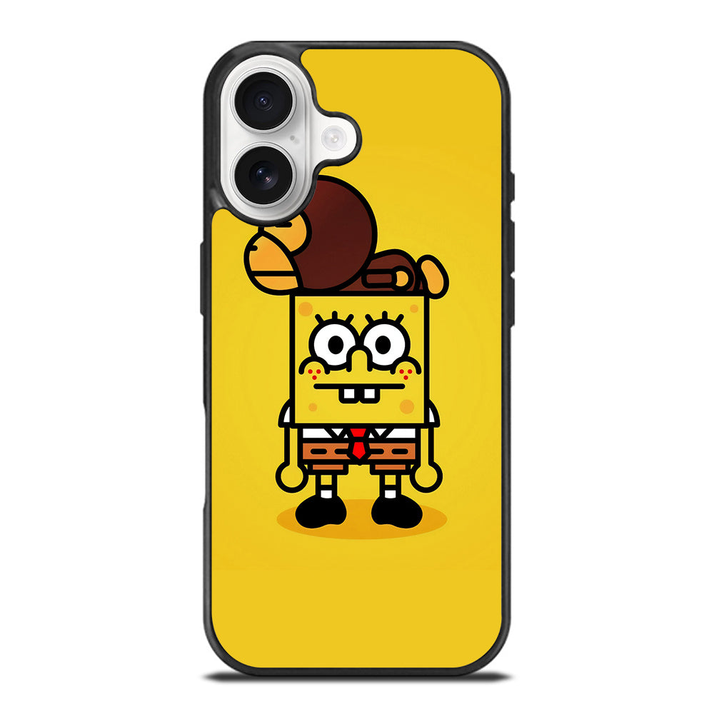 SPONGEBOB X BAPE iPhone 17 Case Cover